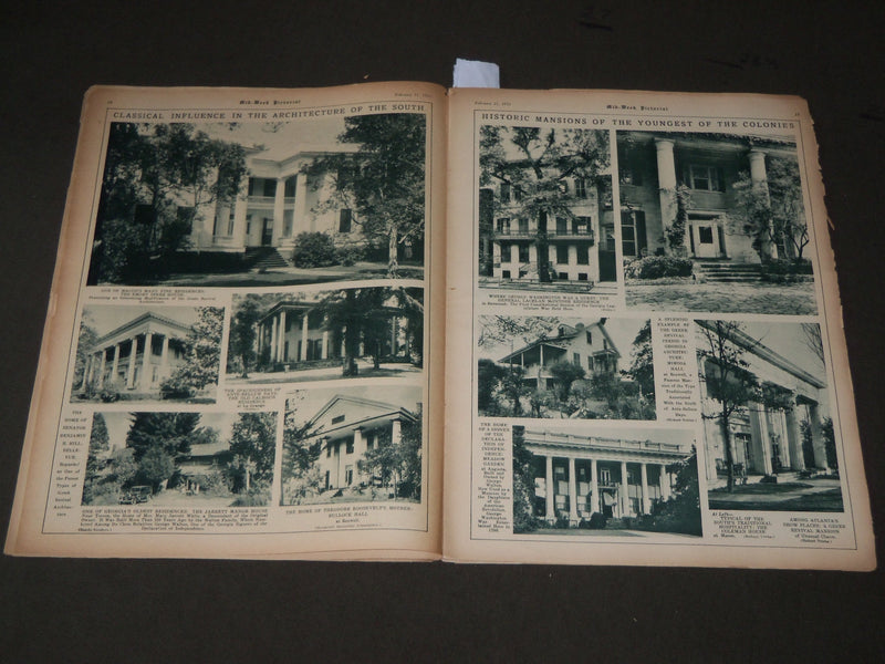 1933 FEB 11 MID-WEEK PICTORIAL MAGAZINE SECTION - FRANKLIN D. ROOSEVELT - J 3210