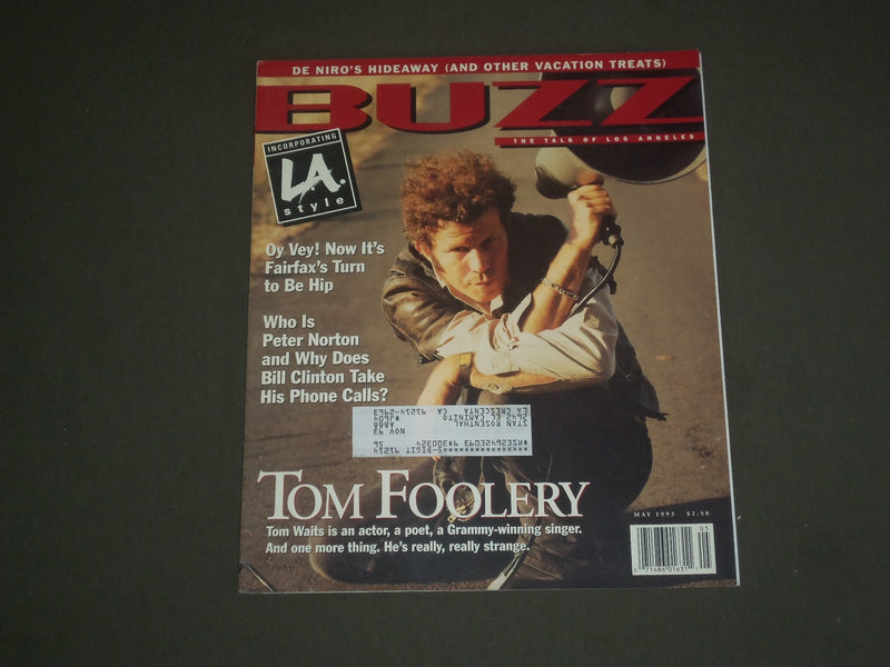 1993 MAY BUZZ MAGAZINE - TOM WAITS - B 478