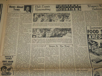 1963 JULY 20 CINCINNATI HERALD NEWSPAPER - ROCKS CRASH INTO NEGRO HOME - NP 4402