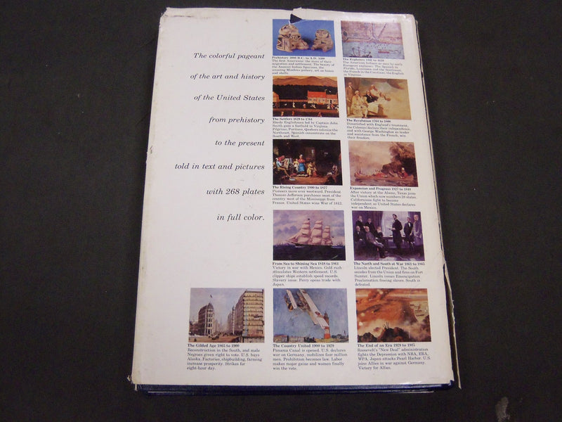 1975 THE USA A HISTORY IN ART BY BRADLEY SMTIH HARDCOVER BOOK - I 360