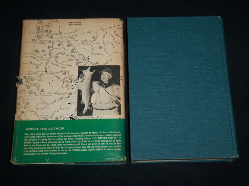 1966 COMPLETE GUIDE TO FISHING ACROSS NORTH AMERICA BOOK LOT OF 2 - KD 6793