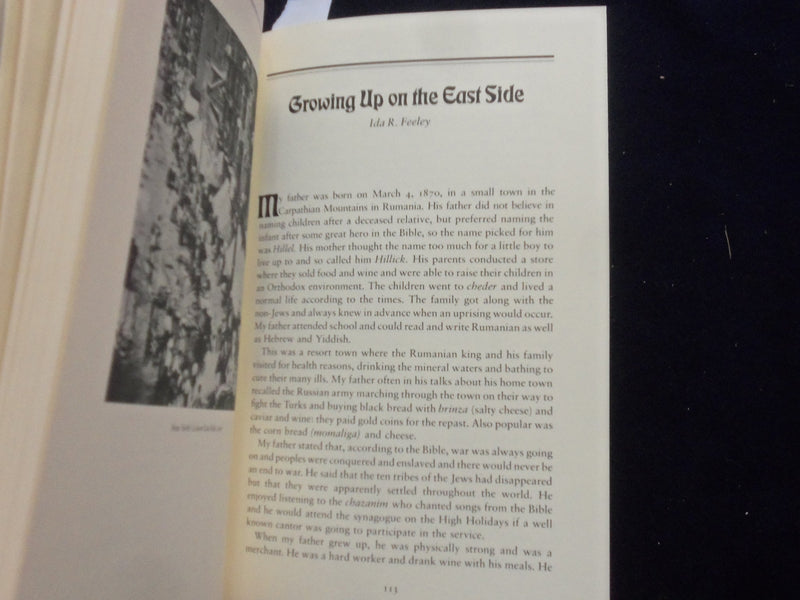 1983 EAST EUROPEAN JEWISH EXPERIENCE IN AMERICA HARDCOVER BOOK- SIGNED - KD 8456