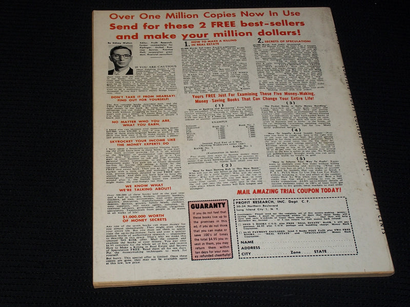 1961-62 COMPLETE SPORTS COLLEGE FOOTBALL MAGAZINE - ROMAN GABRIEL - E 7927