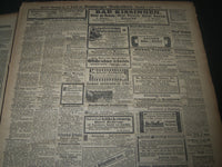 1901 JULY 3-AUGUST 31 HAMBURGER NACHRICHTEN GERMAN NEWSPAPER LOT - BV 163