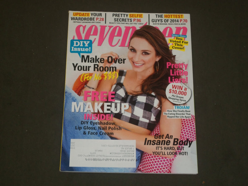 2014 FEBRUARY SEVENTEEN MAGAZINE - TROIAN COVER - B 1755