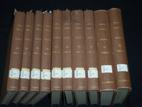 1940-1950 BULLETIN DE L'INSTITUT EGYPTIEN FRENCH VOLUMES LOT OF 10 - KD 52B