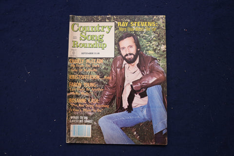 1980 SEPTEMBER COUNTRY SONG ROUNDUP MAGAZINE - RAY STEVENS COVER - E 18142