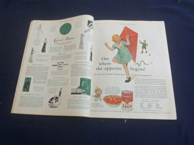 1931 JULY LADIES' HOME JOURNAL MAGAZINE -EDNA FERBER AMERICAN BEAUTY - ST 1115V