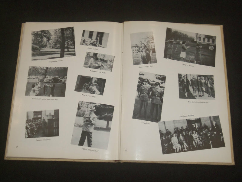1943 AUGUST NEW JERSEY STATE TEACHERS COLLEGE YEARBOOK - MONTCLAIR, NJ - YB 2174