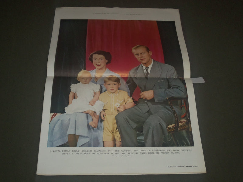 1951 SEPT 29 THE ILLUSTRATED LONDON NEWS MAGAZINE - CANADIAN ROYAL TOUR- SP 8303