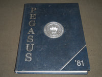 1981 PEGASUS CHRISTIAN BROTHERS ACADEMY YEARBOOK - LINCROFT NEW JERSEY - YB 1010