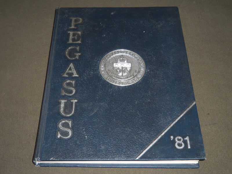 1981 PEGASUS CHRISTIAN BROTHERS ACADEMY YEARBOOK - LINCROFT NEW JERSEY - YB 1010