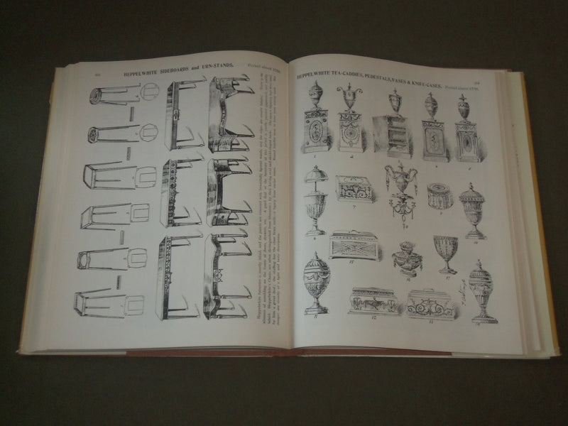 1950 ENGLISH FURNITURE DECORATION WOODWORK AND ALLIED ARTS BOOK - I 1408