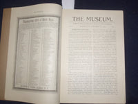 1894 NOV & DEC THE MUSEUM MAGAZINE - ISSUES #1 AND #2 - LOT OF 2 - J 9775