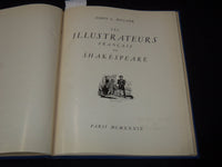 1939 SIMON MILLNER LES ILLUSTRATEURS FRANCAIS DE SHAKESPEARE VOLUME - KD 3806B