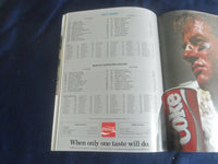 1985 SEP 7 COLLEGE FOOTBALL GAME PROGRAM -NAVY VS UNIV NORTH CAROLINA - ST 6044T