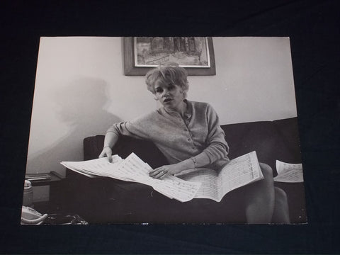 1960'S YVONNE CONSTANT - NO STRINGS ORIGINAL BLACK & WHITE PHOTO - J 5574