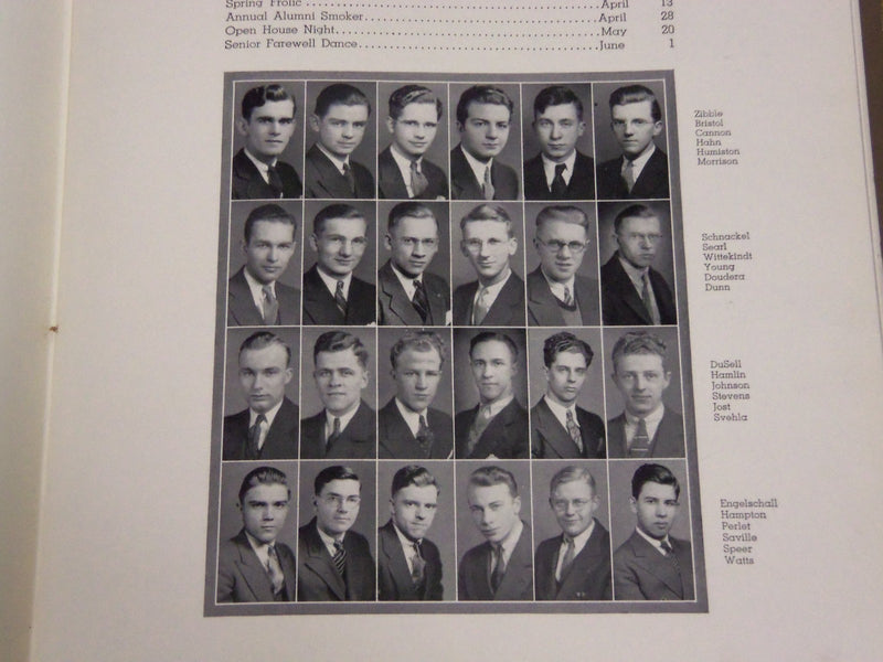 1935 THE CYCLE AMOUR INSTITUTE OF TECHNOLOGY YEARBOOK - CHICAGO IL - YB 761