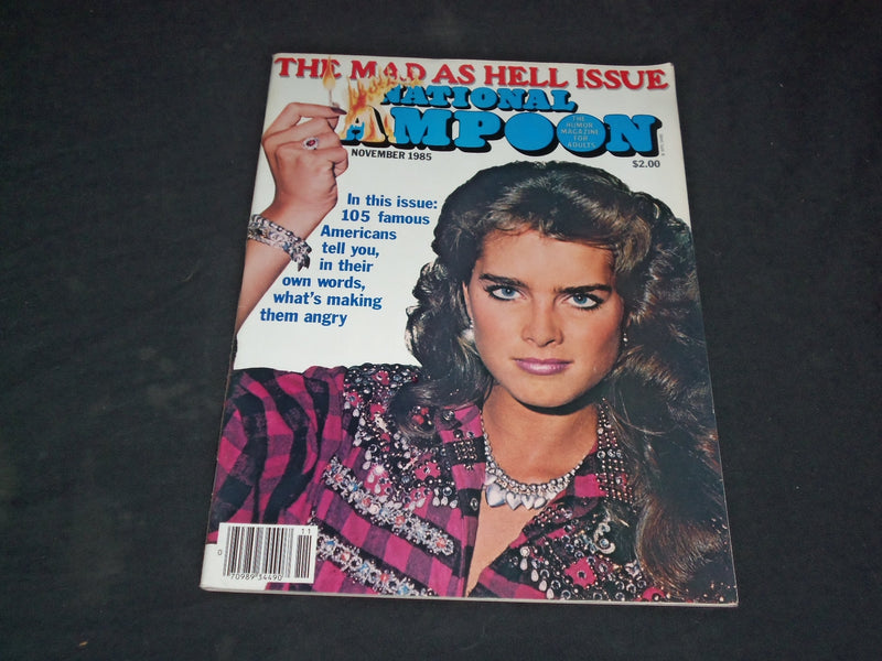 1985 NOVEMBER NATIONAL LAMPOON MAGAZINE - NICE COVER - SP 6221