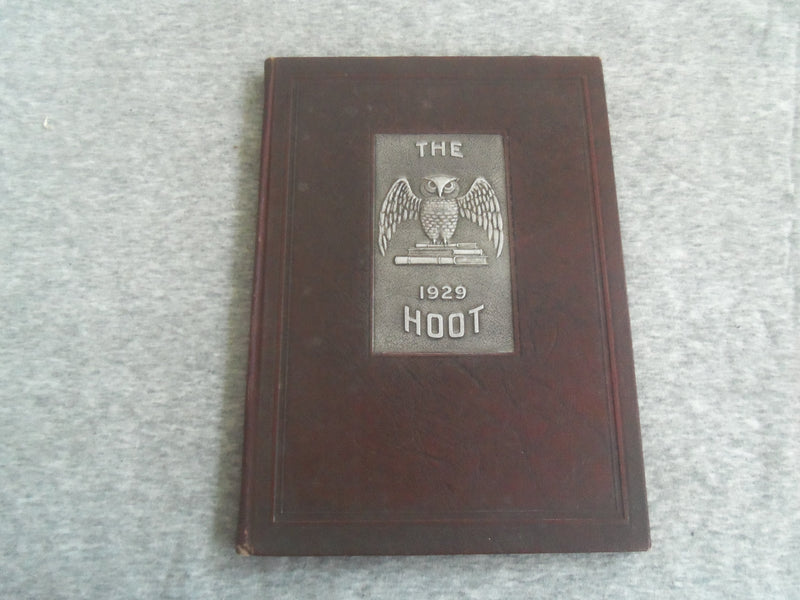 1929 THE HOOT PARK RIDGE HIGH SCHOOL YEARBOOK - PARK RIDGE, NEW JERSEY - YB 2895