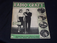 1940 JANUARY RADIO-CRAFT MAGAZINE VERY NICE COVERS & ADS - E 387
