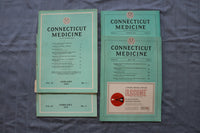 1959-1961 CONNECTICUT MEDICINE MAGAZINE - LOT OF 21 - O 3906