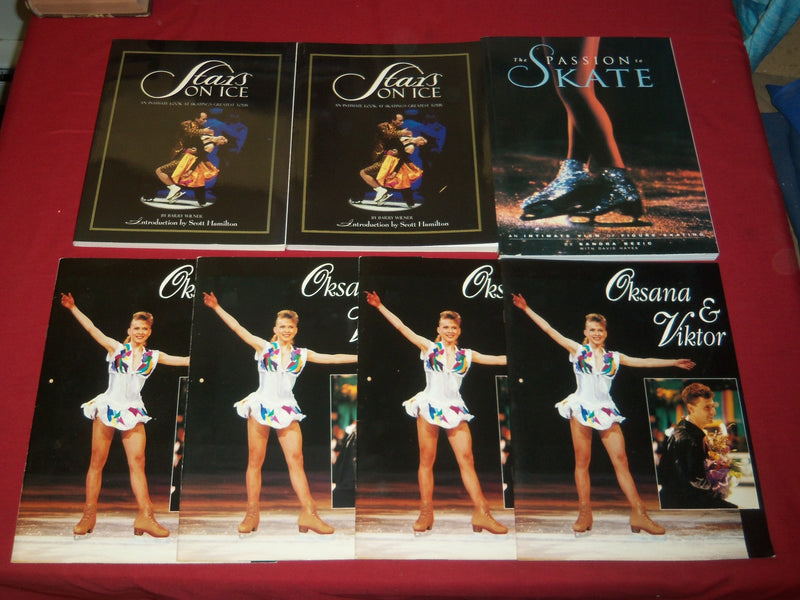 1990'S-2000'S ASSORTED ICE SKATING PROGRAMS LOT OF 16 - NICE PHOTOS - O 2899