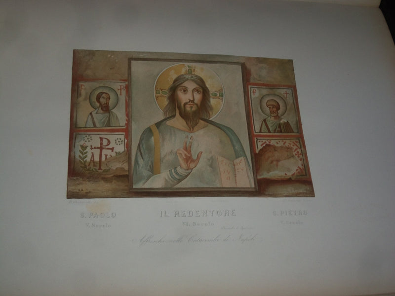 1871 STUDI SUI MONUMENTI DELLA ITALIA MERIDIONALE SALAZARO VOLUME NO. 1 - Z 7