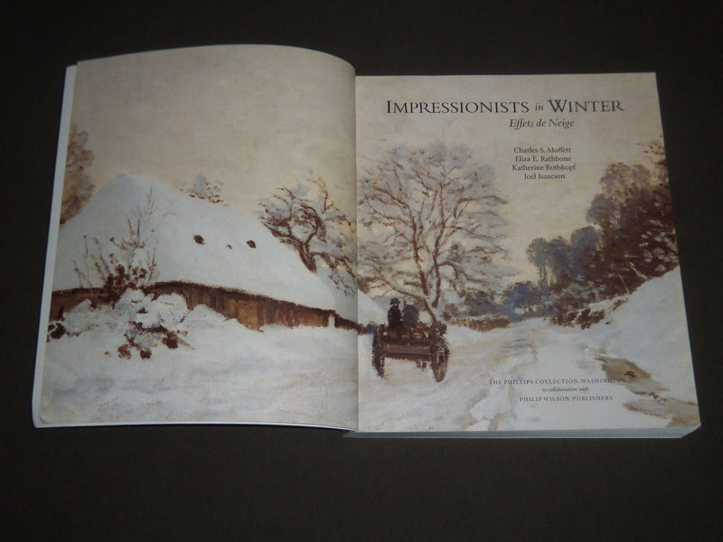 1998 IMPRESSIONISTS IN WINTER EFFETS DE NIEGE FIRST EDITION BOOK - I 774