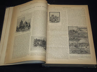 1883-1884 THE HOUR MAGAZINE BOUND VOLUME LOT OF 2 - NEW YORK - KD 3340K