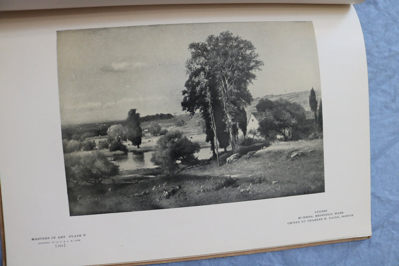 1908 JUNE MASTERS IN ART ILLUSTRATED MONOGRAPHS - GEORGE INNESS - ST 5508R