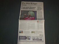 2019 OCTOBER 1 THE STAR-LEDGER NEWSPAPER - DEBBIE HARRY ROCK N' ROLL MEMOIR BOOK