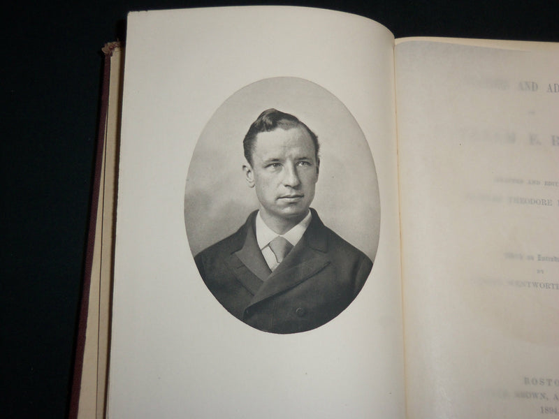 1894 SPEECHES AND ADDRESSES OF WILLIAM E. RUSSELL HARDCOVER BOOK - KD 7098