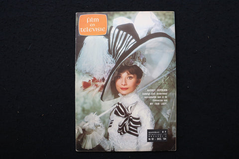 1964 DECEMBER FILM EN TELEVISIE MAGAZINE - AUDREY HEPBURN COVER - E 25054