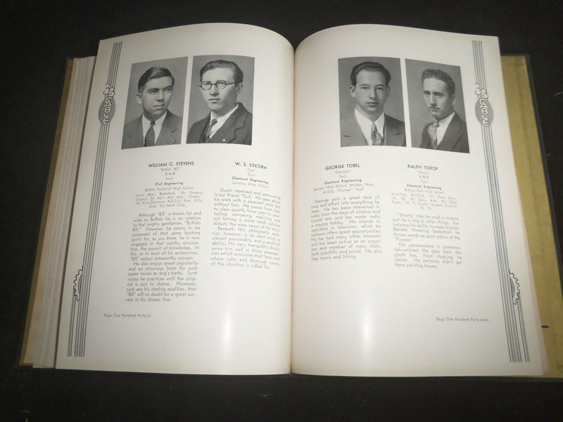 1933 THE CABLE COOPER UNION SCHOOL YEARBOOK - NEW YORK, NEW YORK - YB 2521