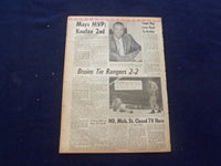 1965 NOV 11 BOSTON RECORD AMERICAN NEWSPAPER - WILLIE MAYS NAMED MVP - NP 6311
