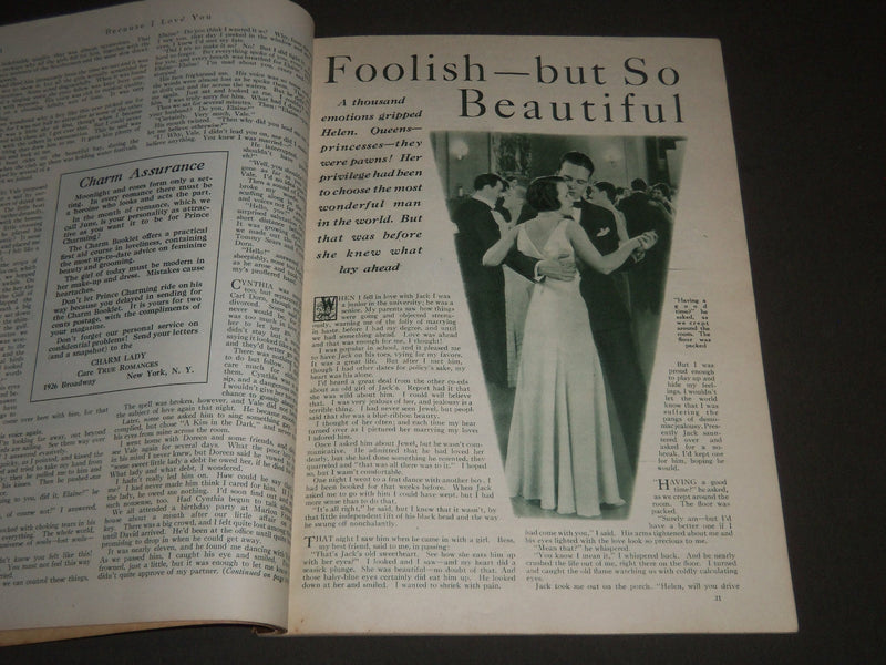 1931 MAY TRUE ROMANCES MAGAZINE - CONSTANCE CUMMINGS & RICHARD CROMWELL- ST 5331