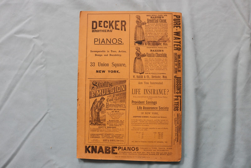 1887 AMERICAN MONTHLY ILLUSTRATED MAGAZINE - LOT OF 2 - K 3287