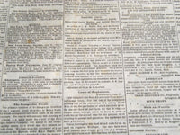 1866 JUNE 27 & 28 PROVIDENCE DAILY JOURNAL NEWSPAPER LOT OF 2 - NP 614F
