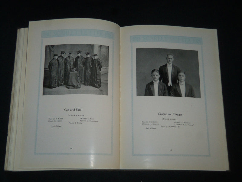 1921 SCARLET LETTER RUTGERS COLLEGE YEARBOOK - NEW JERSEY -NICE PHOTOS- YB 1695
