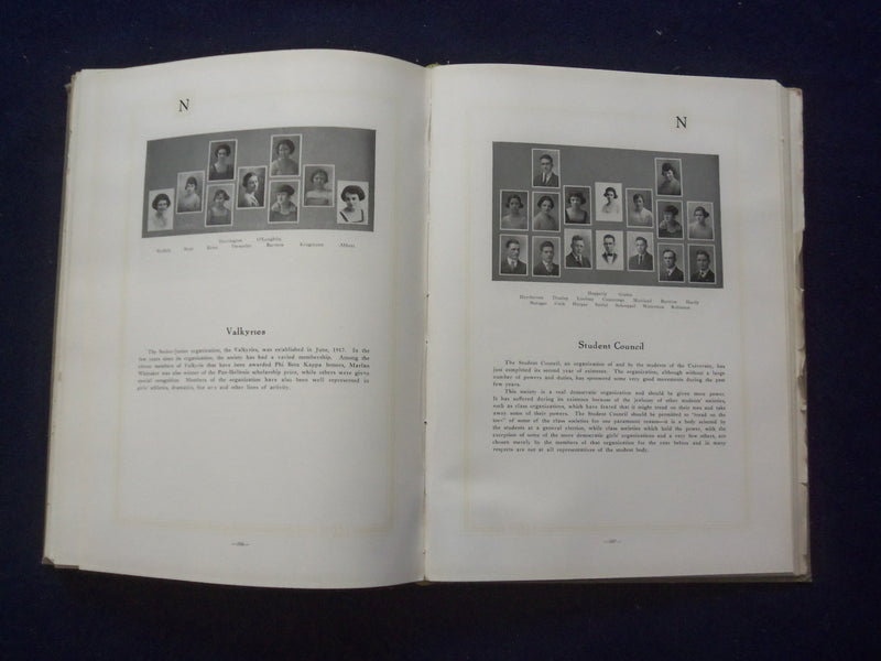 1921 THE CORNHUSKER UNIVERSITY OF NEBRASKA YEARBOOK - LINCOLN, NE - YB 3130