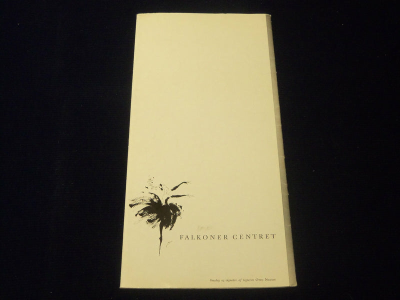 1960 BOLSHOI BALLETTENS AFSKEDSFORESTILLING PROGRAM - 3 SIGNATURES - J 5083