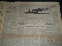 1941 DEC 12 PHILADELPHIA INQUIRER - 2D JAP BATTLESHIP BUMBED BY NAVY - NT 7508