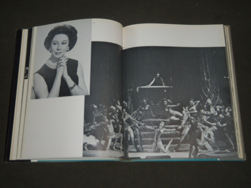 1964 DANCE YEAR BY ROMANO CALVI HARDCOVER BOOK - NICE PHOTOS - I 400