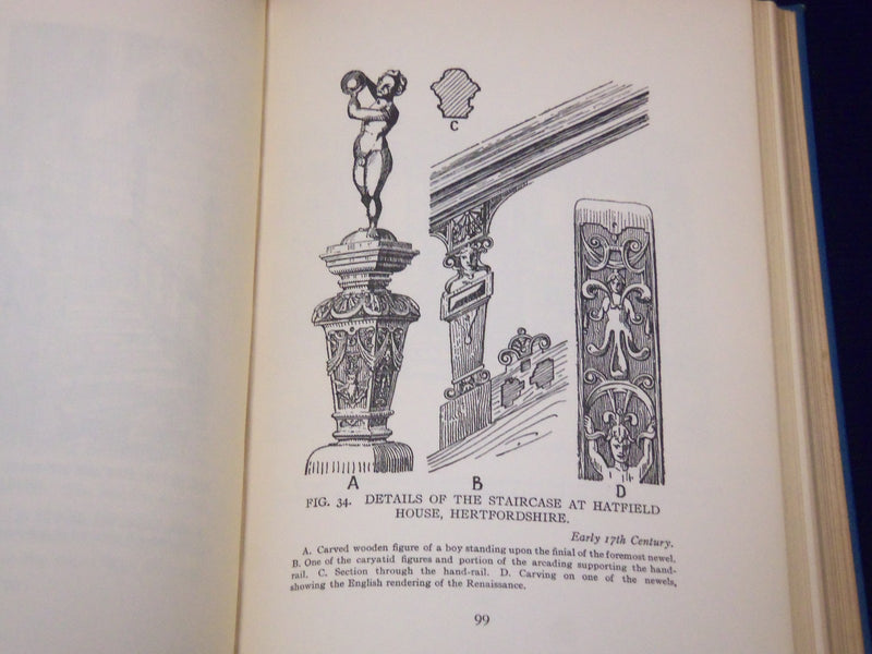 1926 ENGLISH ROOMS AND THEIR DECORATION AT A GLANCE BOOK BY HAYWARD - KD 910C