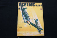 1943 MAY FLYING ACES MAGAZINE - CURTIS A-25 DIVE-BOMBER COVER - ST 1012E