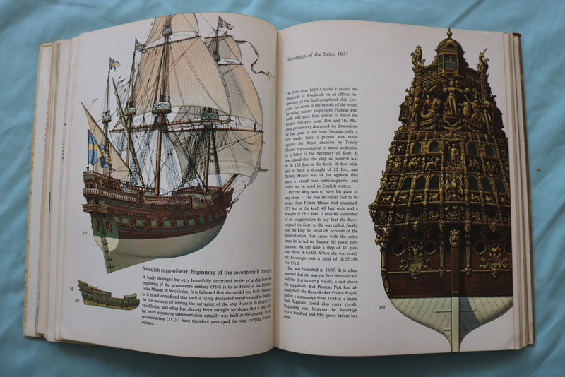 1961 THE SHIP HARDCOVER BOOK BY BJORN LANDSTROM - KD 9653
