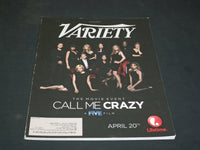 2013 APRIL 16 VARIETY MAGAZINE - CALL ME CRAZY - SP 3330