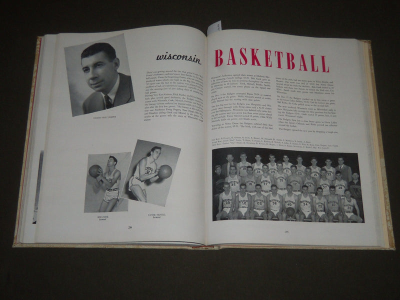 1946 THE BADGER UNIVERSITY OF WISCONSIN YEARBOOK - MADISON WI - PHOTOS - YB 1255