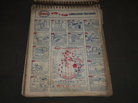 1954 ESSO DEALER LUBRICATION SERVICE GUIDE - SPIRAL BOUND - KD 4881